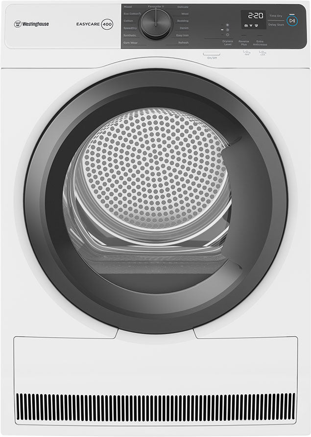 Westinghouse 7kg Heat Pump Dryer WDH704N4WA | Greater Sydney Only