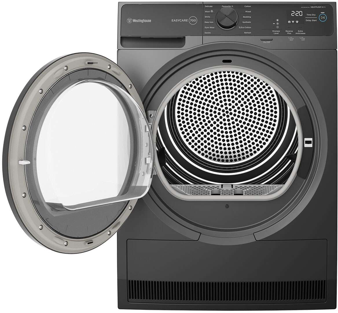Westinghouse 9kg EasyCare 700 Heat Pump Dryer WDH904N7SA | Greater Sydney Only