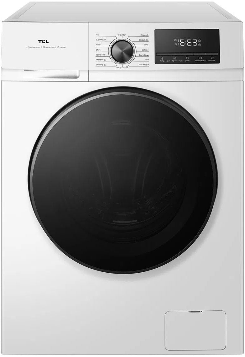 TCL 10kg Front Load Washing Machine WF10P11W | Greater Sydney Only