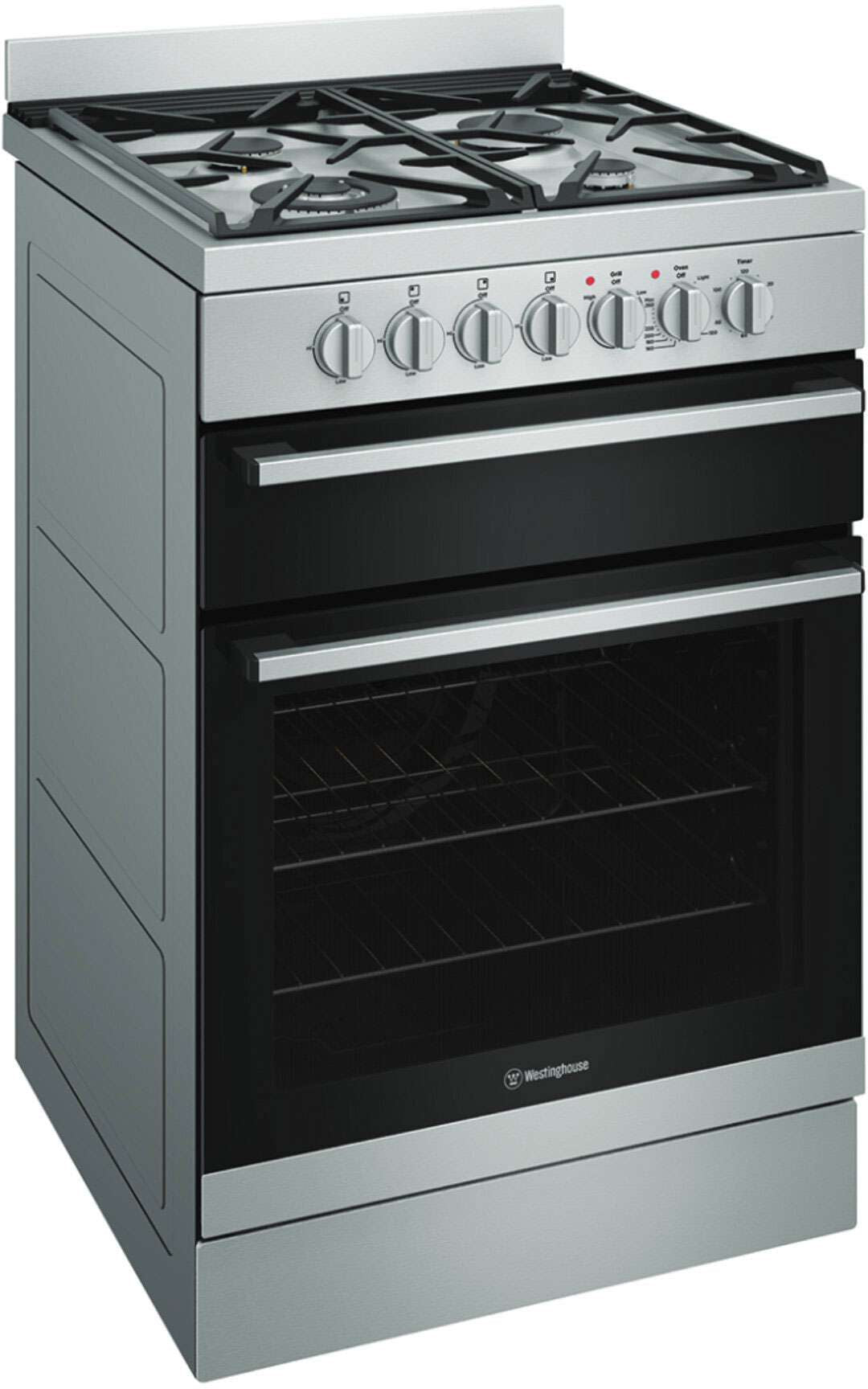 Westinghouse 60cm 80L Electric Freestanding Oven/Stove Stainless Steel WFE612SC