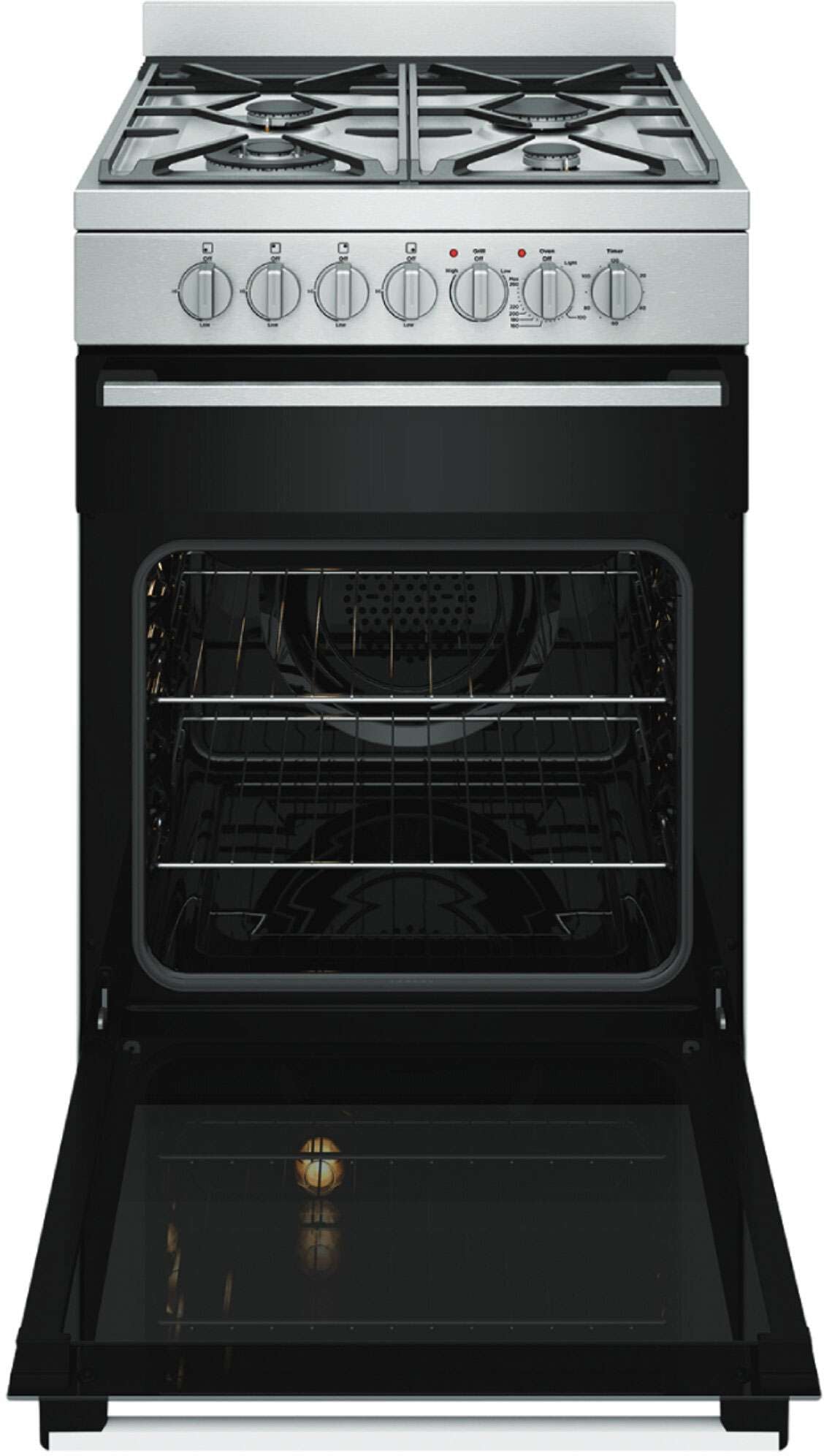 Westinghouse 60cm 80L Electric Freestanding Oven/Stove Stainless Steel WFE612SC