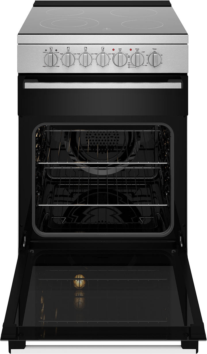 Westinghouse 60cm 80L Electric Freestanding Oven/Stove Stainless Steel WFE642SCB