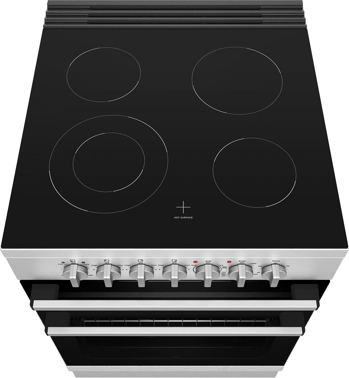 Westinghouse 60cm 80L Electric Freestanding Oven/Stove Stainless Steel WFE642SCB