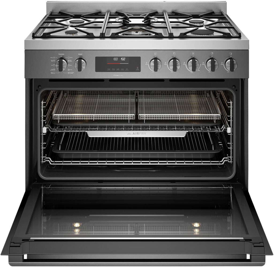 Westinghouse 90cm 125L Dual Fuel Pyrolytic Freestanding Oven/Stove WFEP9717DD