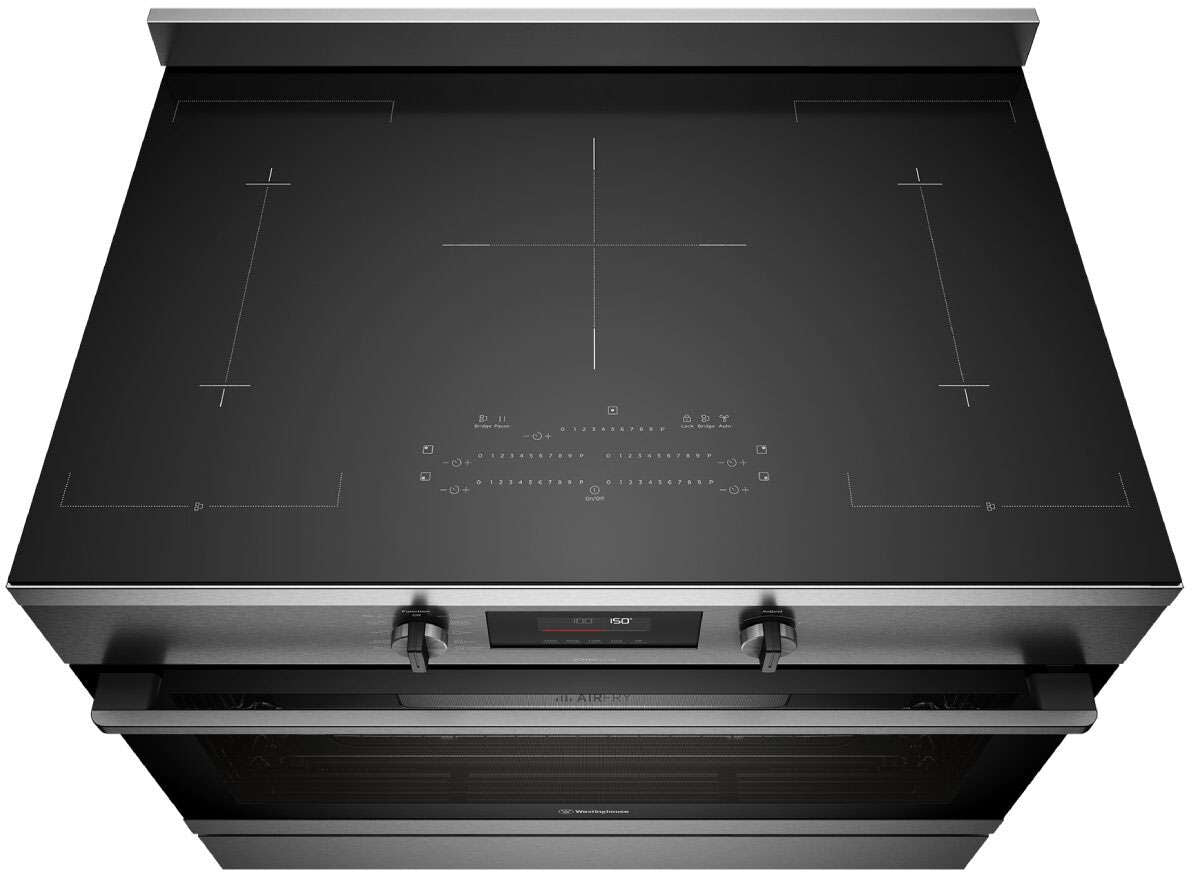 Westinghouse 90cm 125L Induction Pyrolytic Freestanding Oven/Stove WFEP9757DD