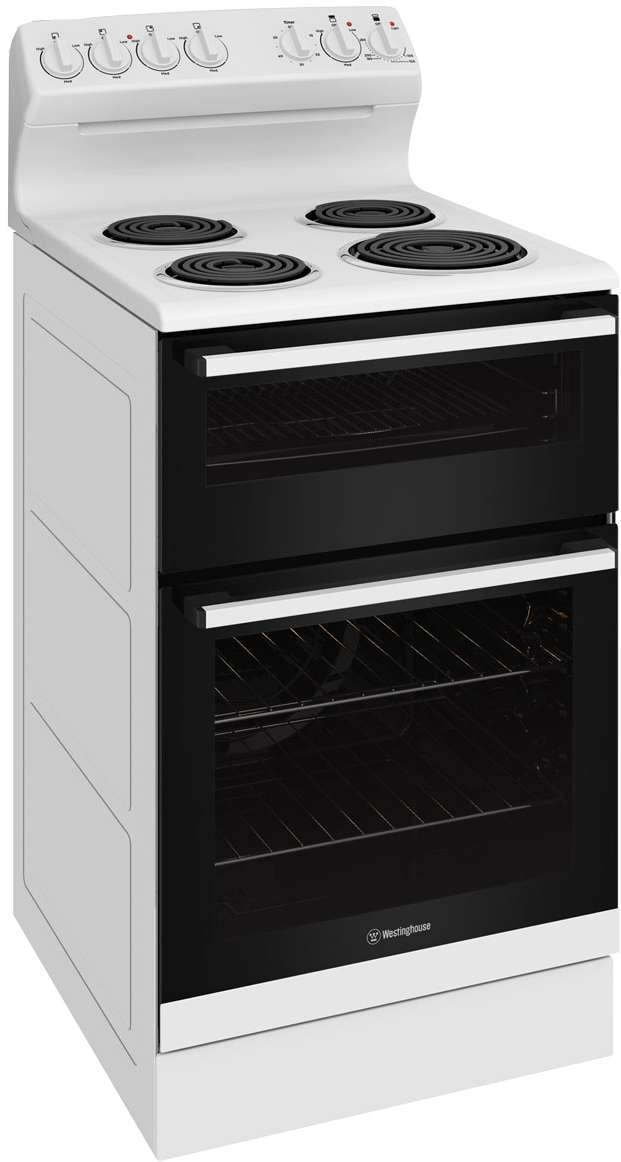 Westinghouse 54cm 80L Freestanding Electric Oven/Stove WLE522WC