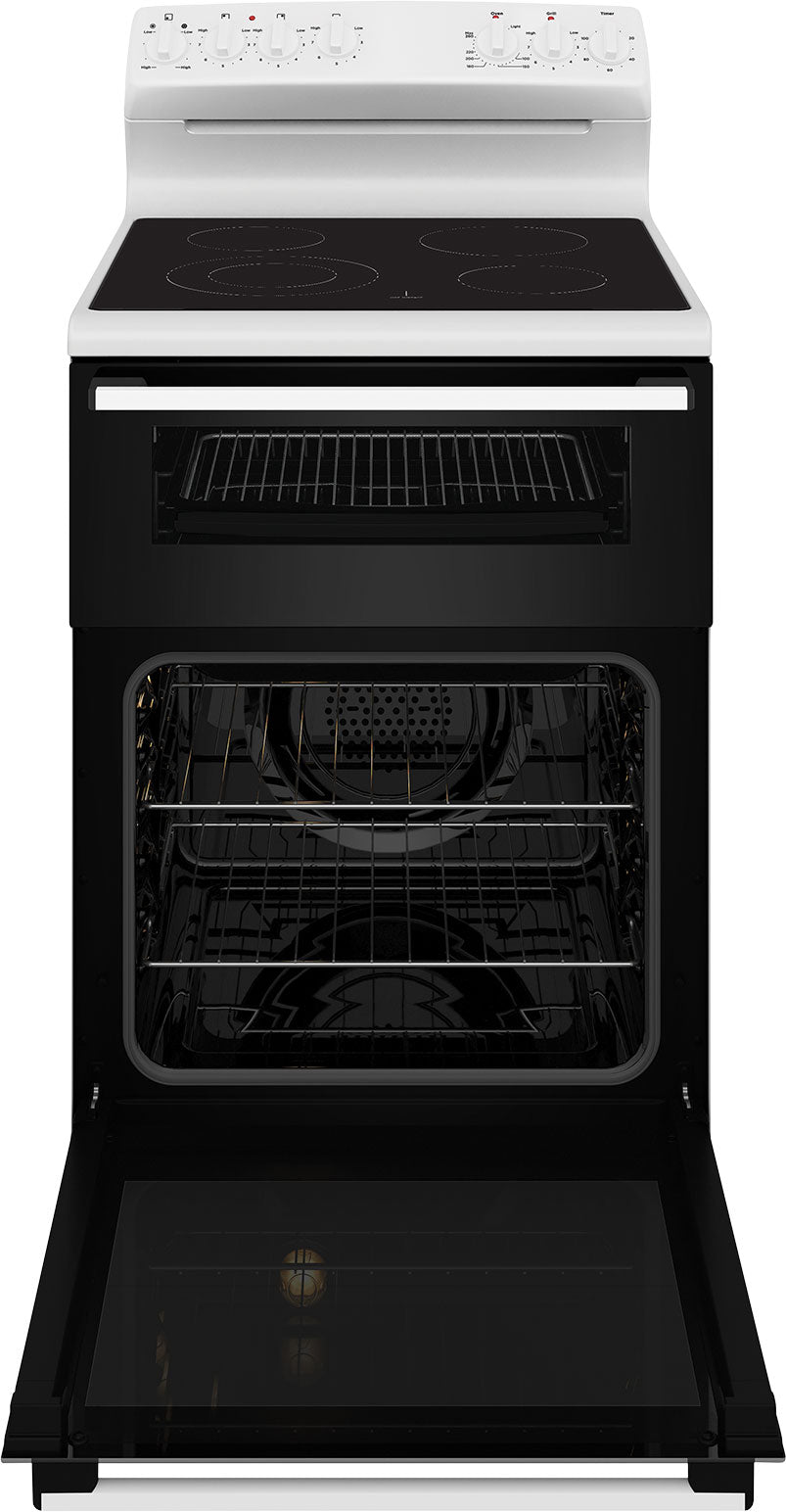 Westinghouse 60cm 80L Electric Freestanding Oven/Stove White WLE642WCB