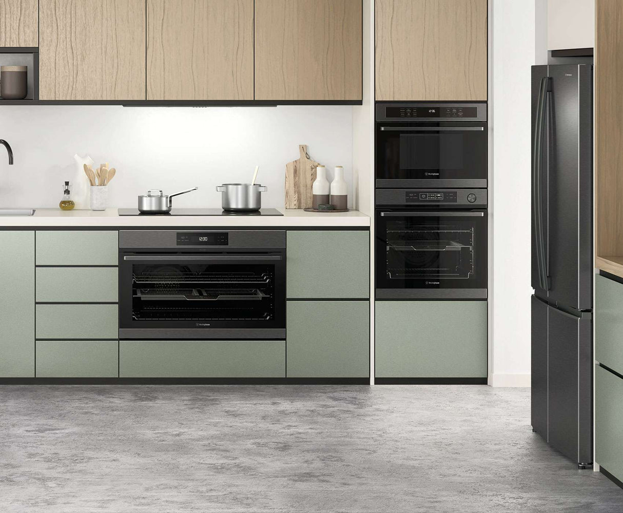 Westinghouse 44L Combination Microwave and Oven WMB4425DSC