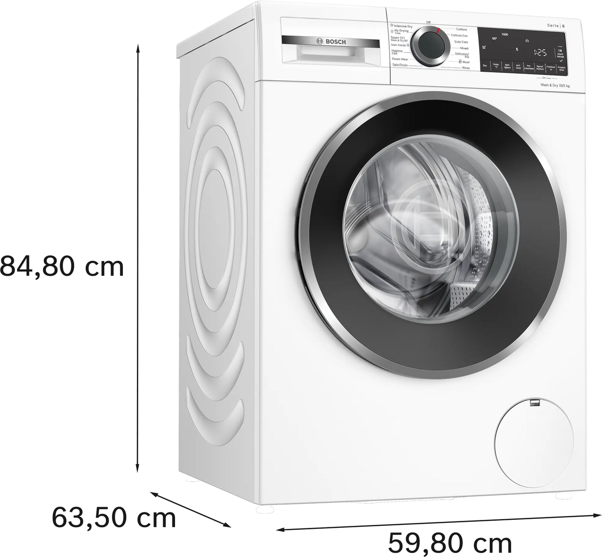 Bosch Series 6 10kg/5kg Front Load Washer Dryer Combo WNA254U3AU | Greater Sydney Only
