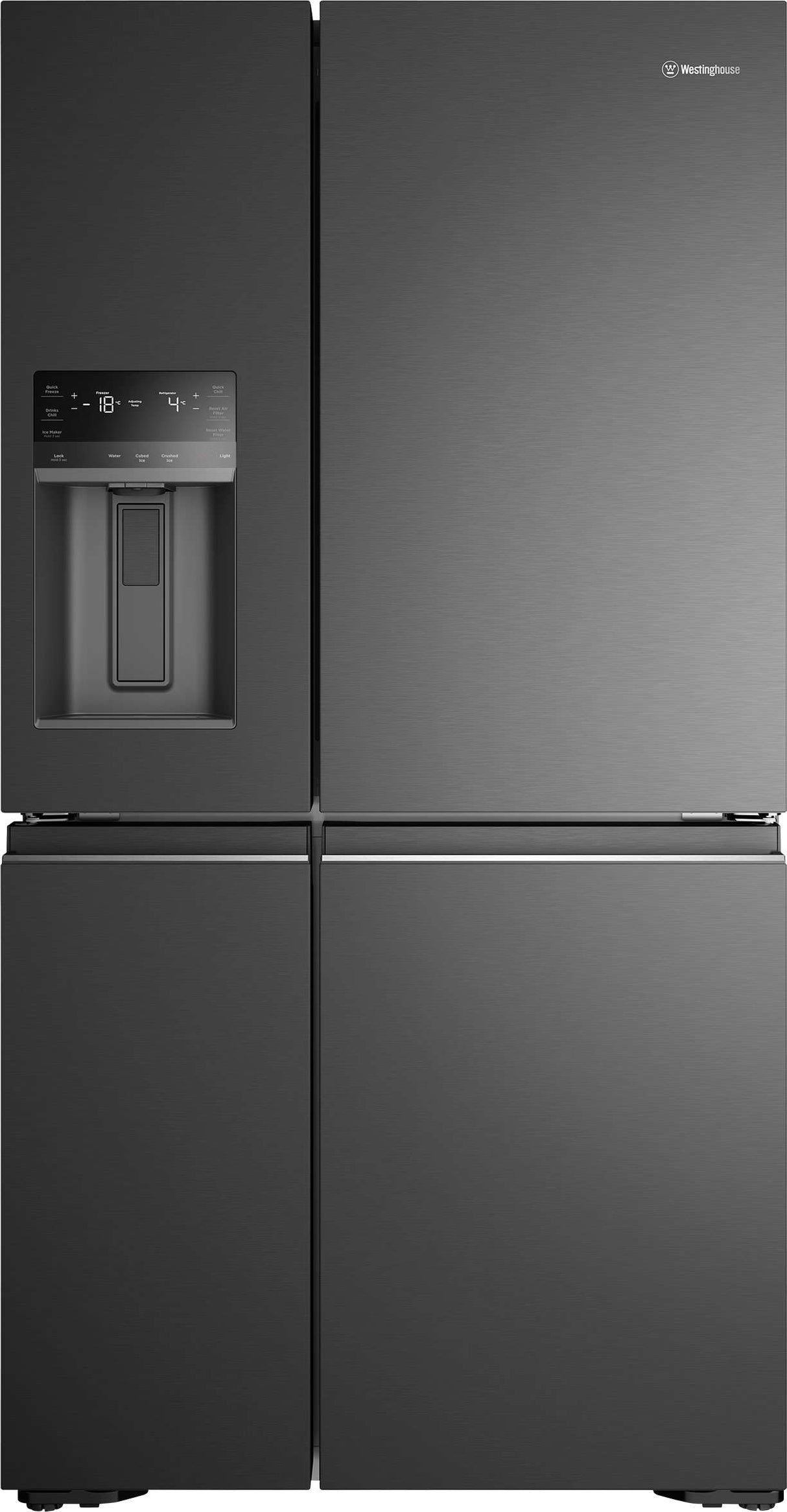 Westinghouse 609L French Quad Door Refrigerator WQE6170BB | Greater Sydney Only
