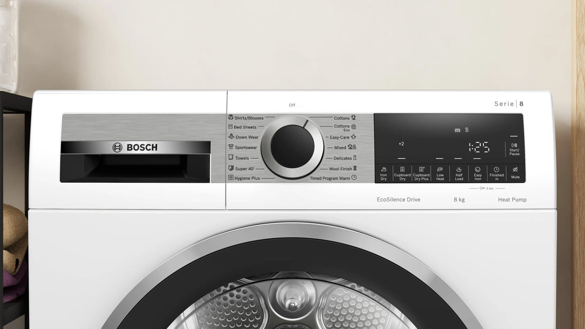 Bosch Series 8 8kg Heat Pump Dryer WQG235D8AU | Greater Sydney Only