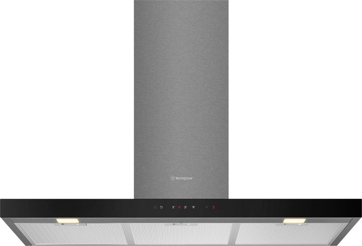 Westinghouse 90cm Canopy Rangehood with Hob2Hood Dark Stainless Steel WRC924DSD