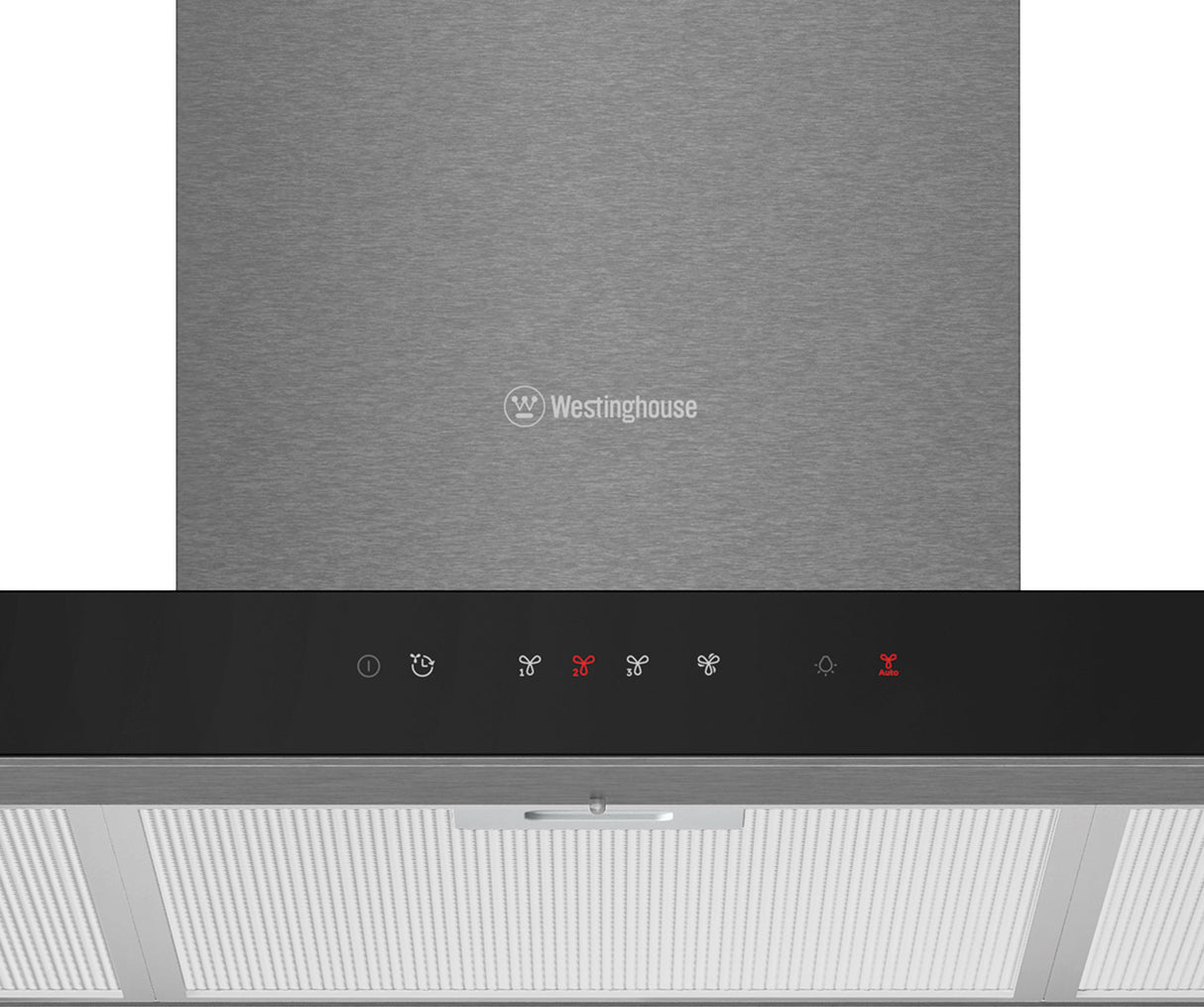 Westinghouse 90cm Canopy Rangehood with Hob2Hood Dark Stainless Steel WRC924DSD