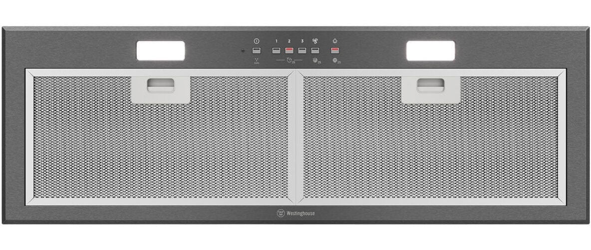Westinghouse 86cm Integrated Rangehood Dark Stainless Steel WRI825BC