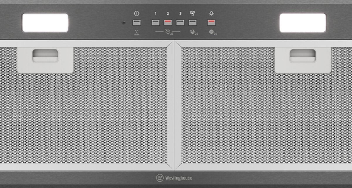 Westinghouse 86cm Integrated Rangehood Dark Stainless Steel WRI825BC