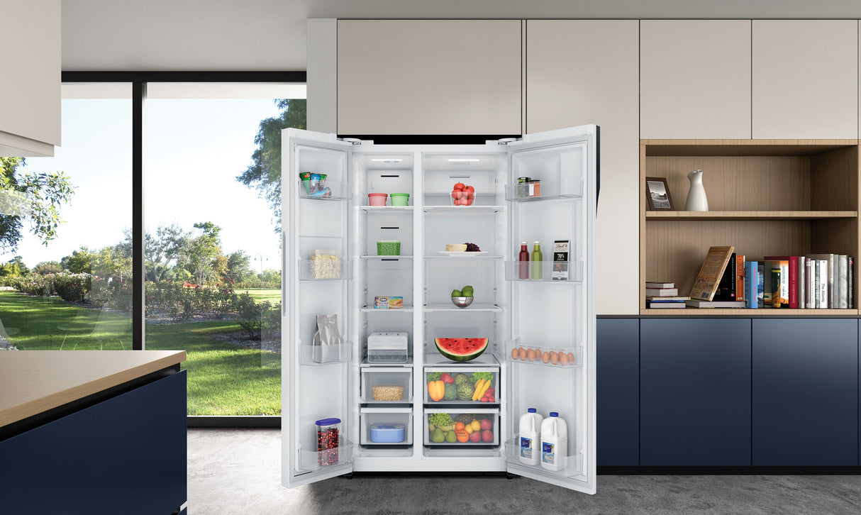 Westinghouse 624L Side By Side Refrigerator WSE6200WB | Greater Sydney Only