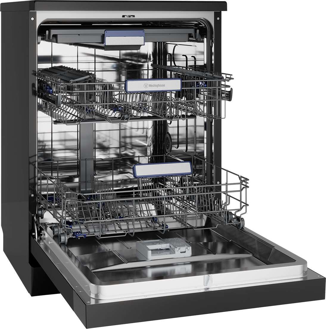 Westinghouse 60cm Freestanding Dishwasher Dark Stainless Steel WSF6608KXC