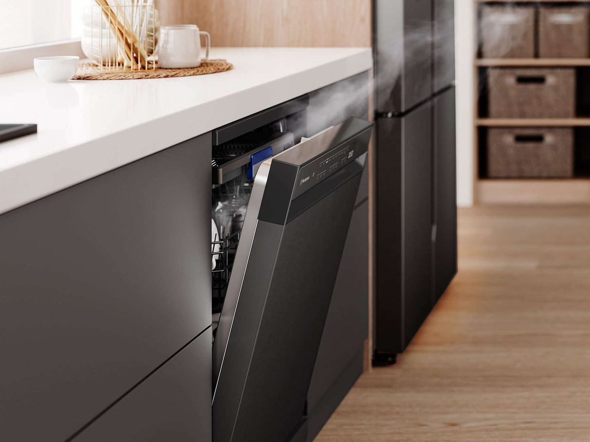 Westinghouse 60cm Freestanding Dishwasher Dark Stainless Steel WSF6608KXC