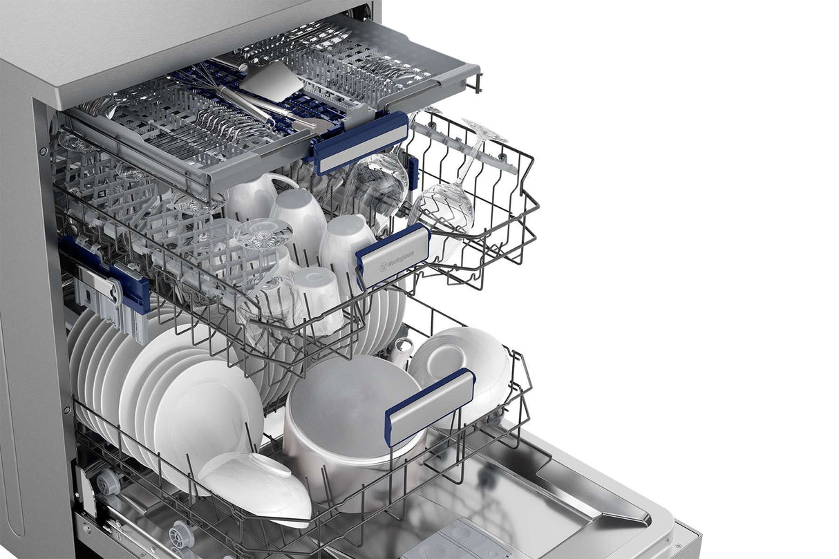 Westinghouse 60cm Freestanding Dishwasher Stainless Steel WSF6608XB
