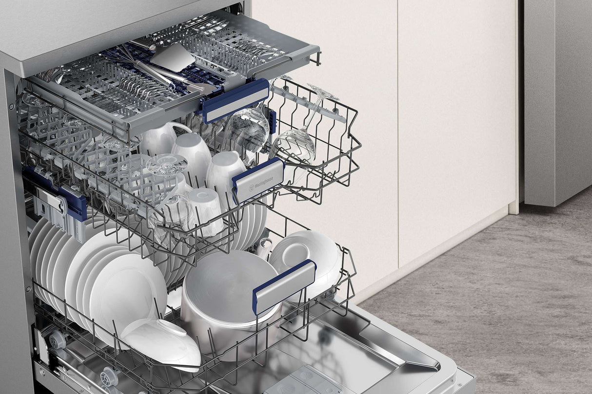 Westinghouse 60cm Freestanding Dishwasher Stainless Steel WSF6608XB