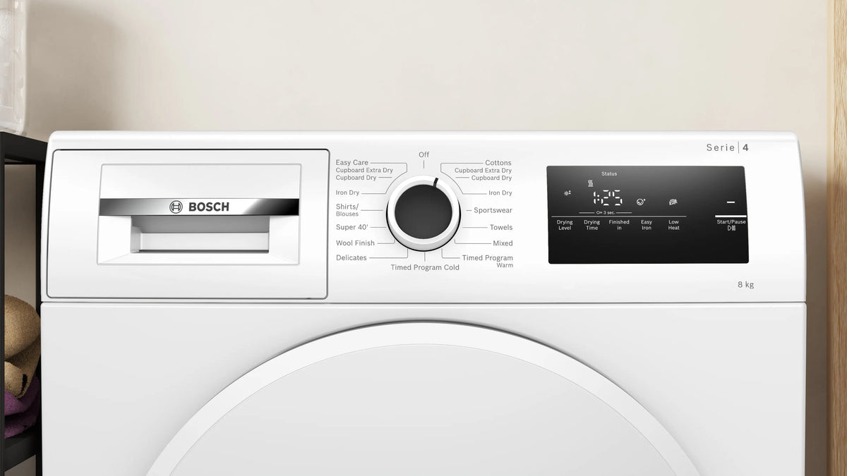 Bosch Series 4 8kg Heat Pump Dryer WTH83002AU | Greater Sydney Only