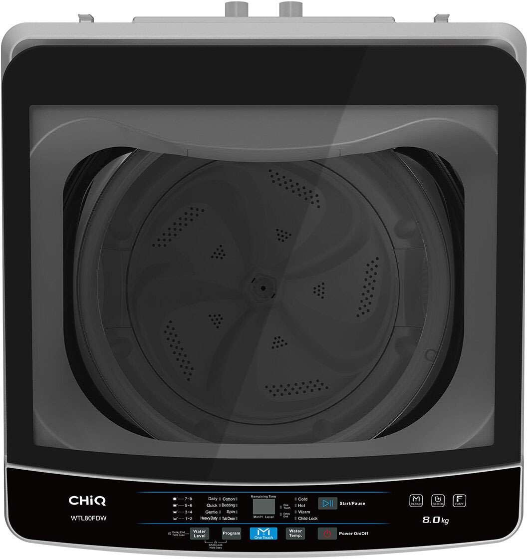 CHiQ 8kg Top Load Washing Machine WTL80FDW | Greater Sydney Only