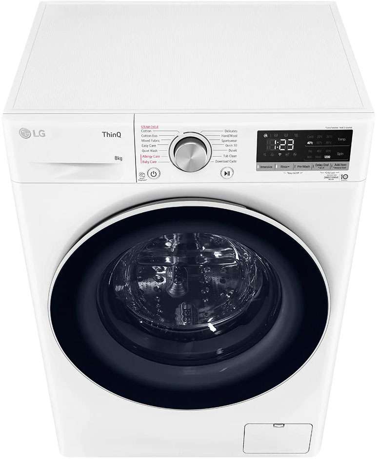 LG 8kg Series 5 Front Load Washing Machine WV5-1208W | Greater Sydney Only