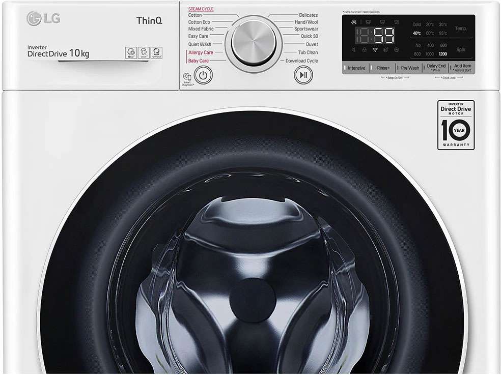 LG 10kg Front Load Washing Machine WV5-1410W | Greater Sydney Only