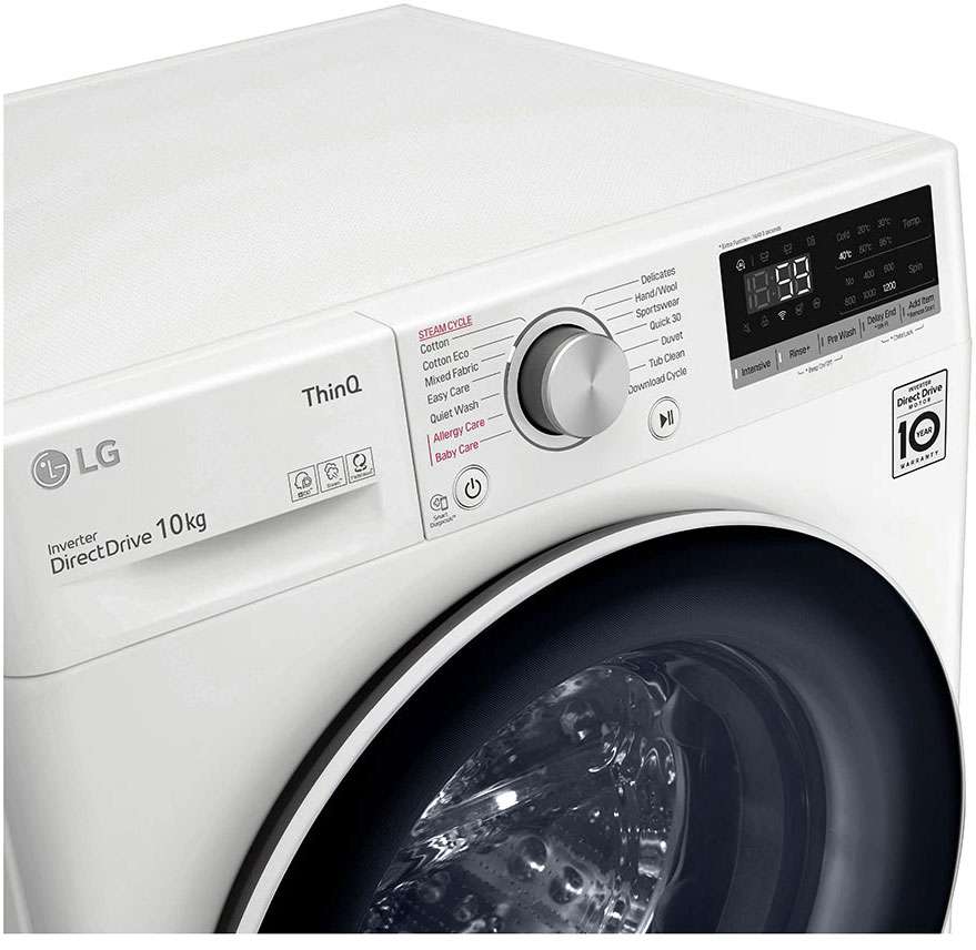 LG 10kg Front Load Washing Machine WV5-1410W | Greater Sydney Only