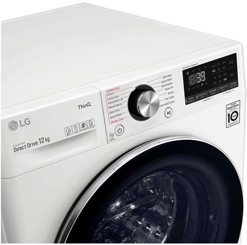 LG 12kg Front Load Washing Machine WV9-1412W | Greater Sydney Only