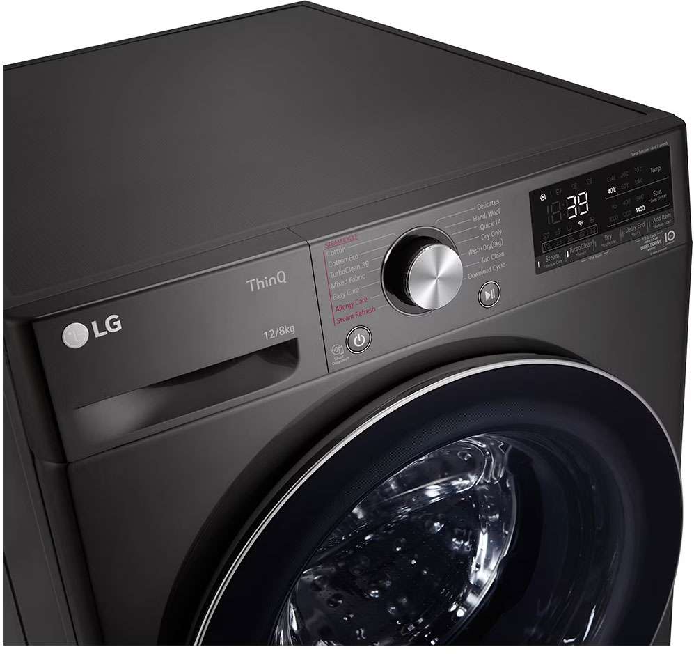 LG 12kg/8kg Front Load Washer Dryer Combo WVC9-1412B | Greater Sydney Only