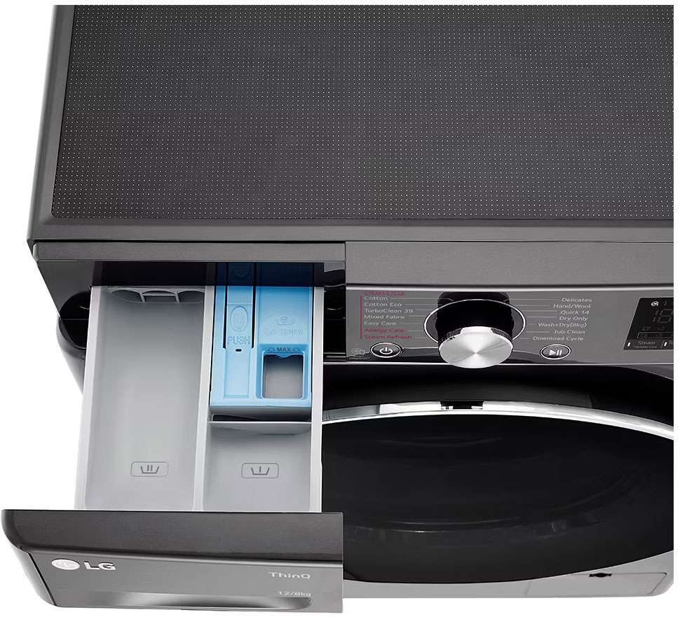 LG 12kg/8kg Front Load Washer Dryer Combo WVC9-1412B | Greater Sydney Only