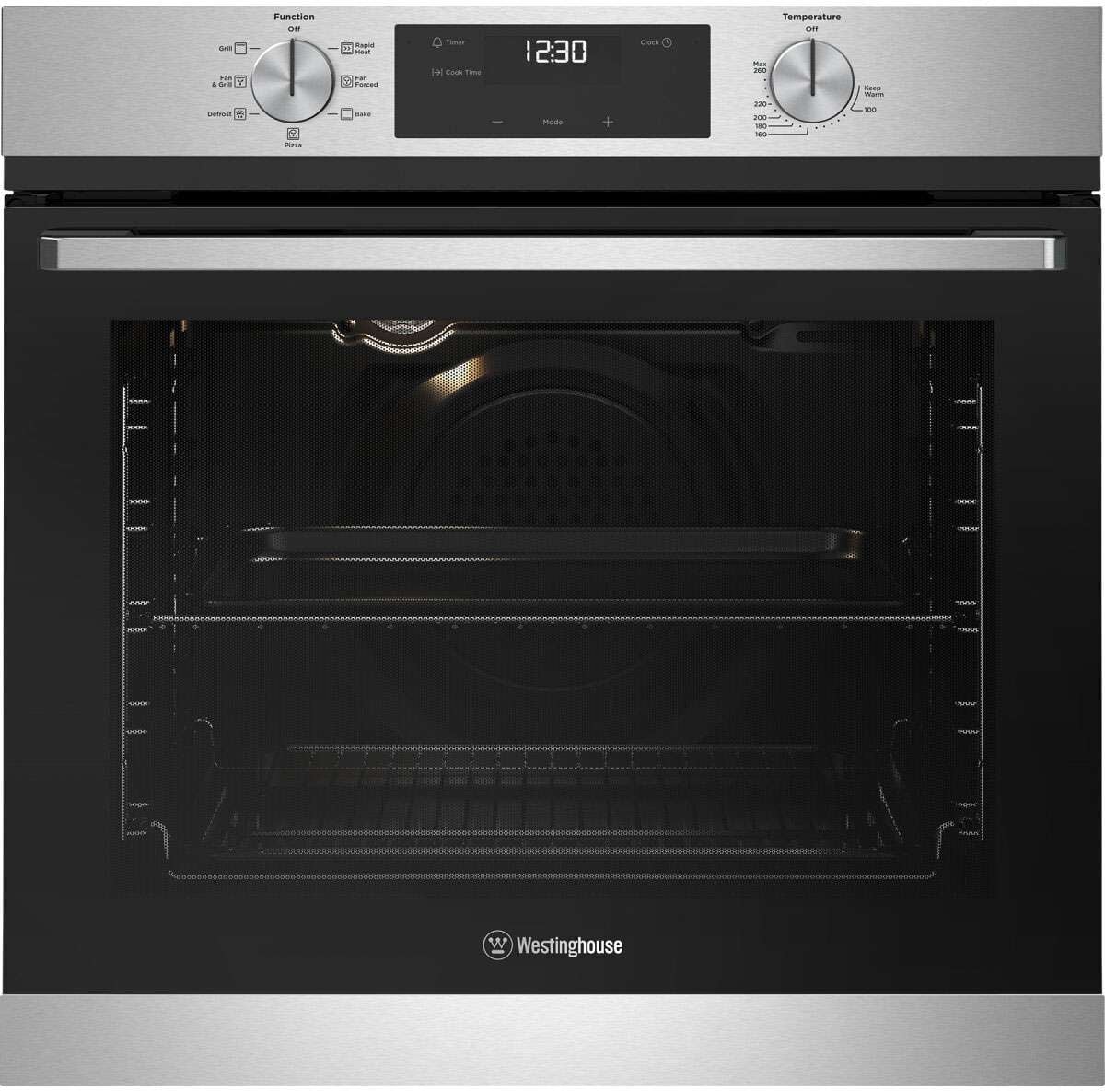 Westinghouse 60cm 80L Multifunction Electric Oven Stainless Steel WVE6515SD