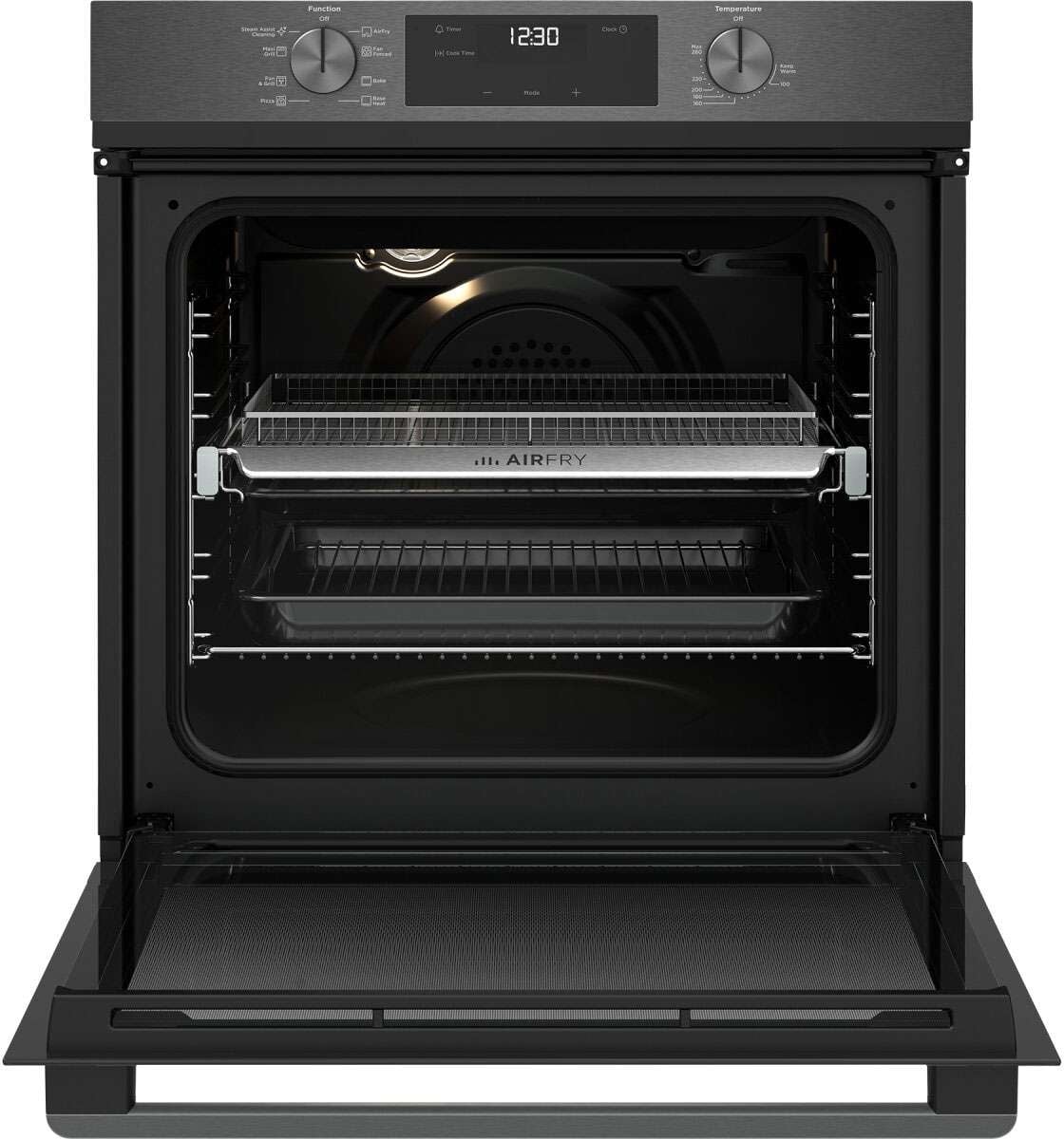 Westinghouse 60cm Multifunction Oven with AirFry Dark Stainless Steel WVE6516DD