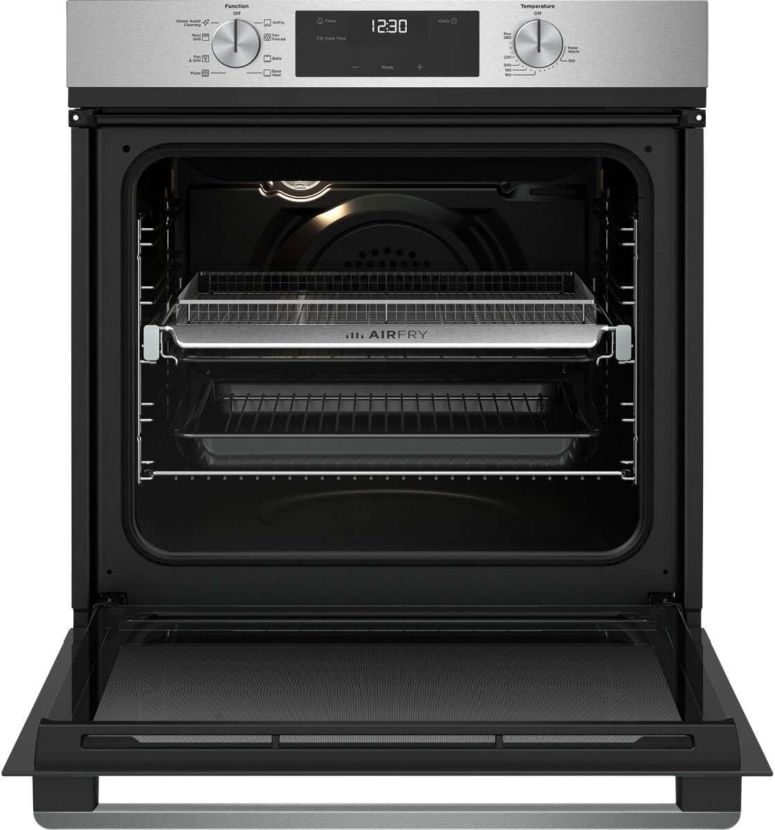 Westinghouse 60cm Multifunction Oven with AirFry Stainless Steel WVE6516SD