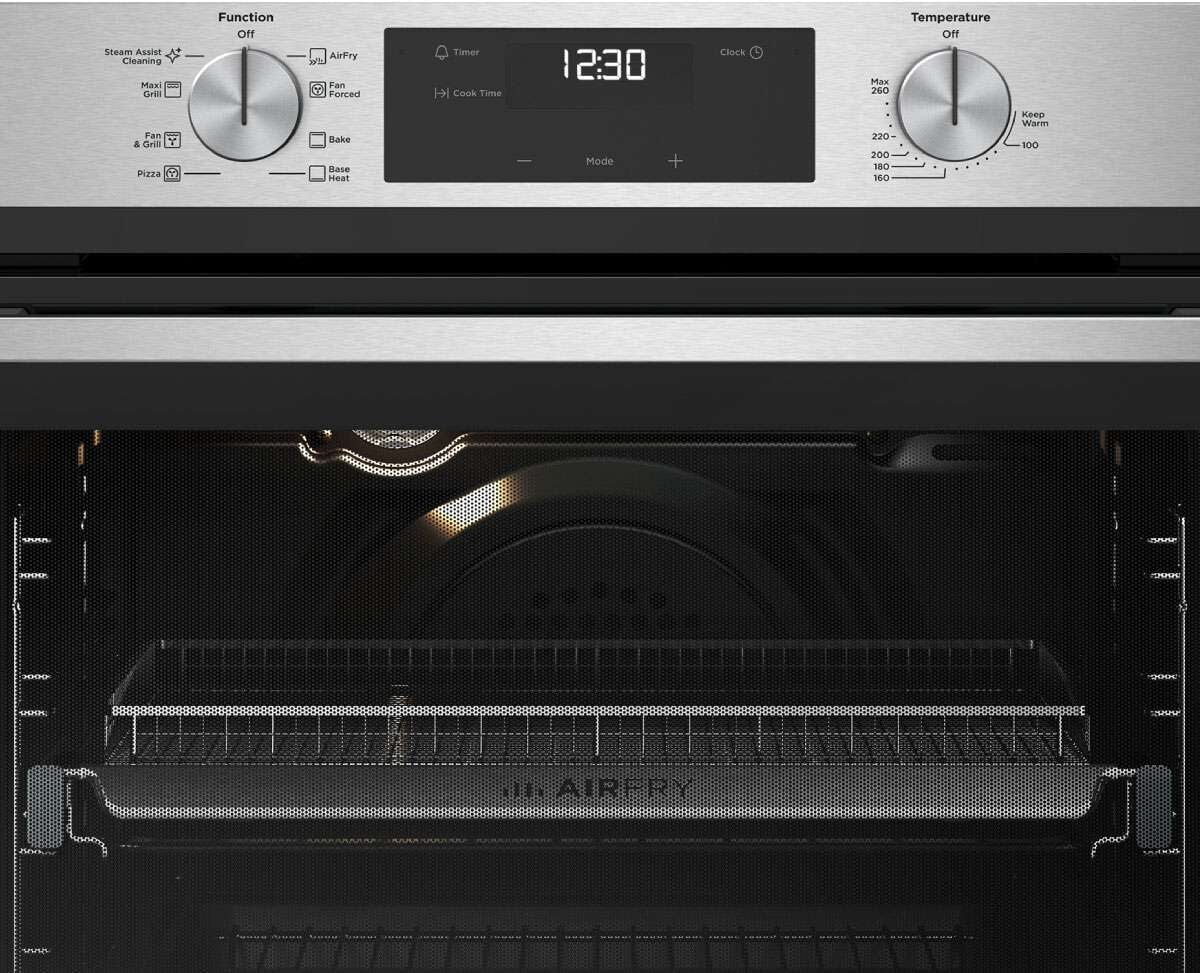 Westinghouse 60cm Multifunction Oven with AirFry Stainless Steel WVE6516SD