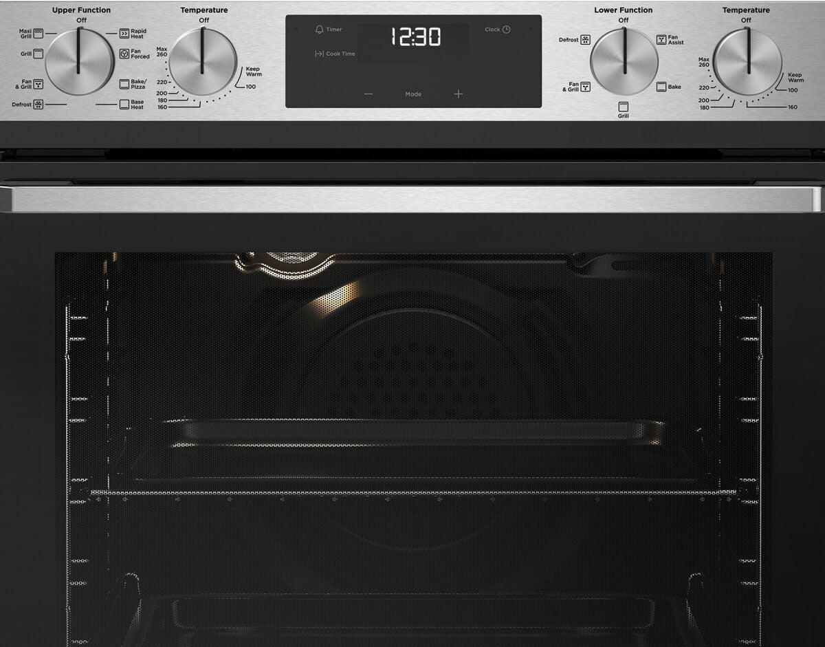 Westinghouse 60cm Multifunction Double Oven Stainless Steel WVE6525SD