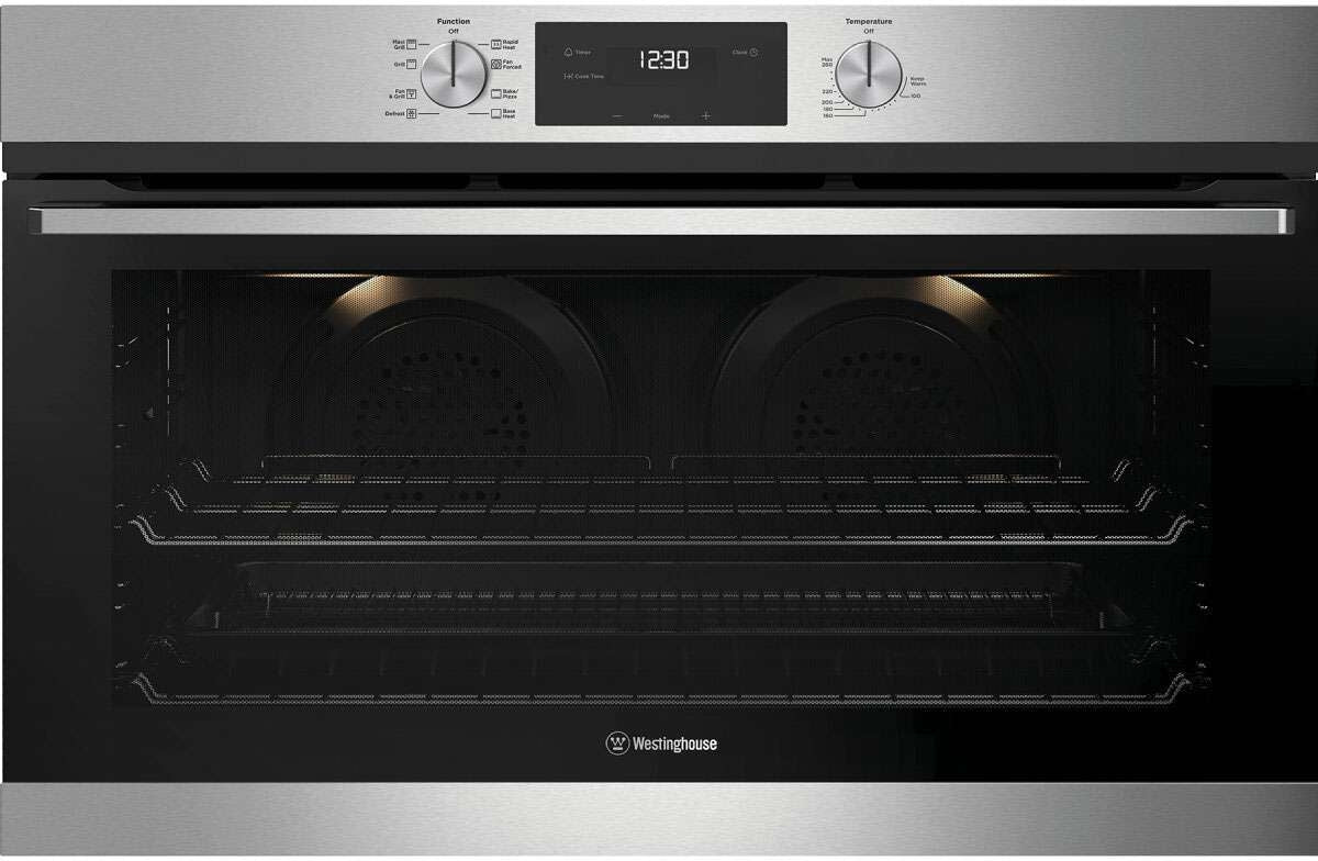 Westinghouse 90cm 125L Multifunction Electric Oven Stainless Steel WVE9515SD