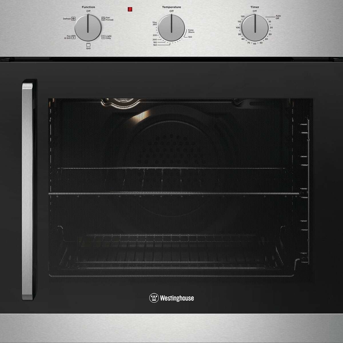 Westinghouse 60cm 80L Multifunction Side-Opening Electric Oven WVES6314SD-R