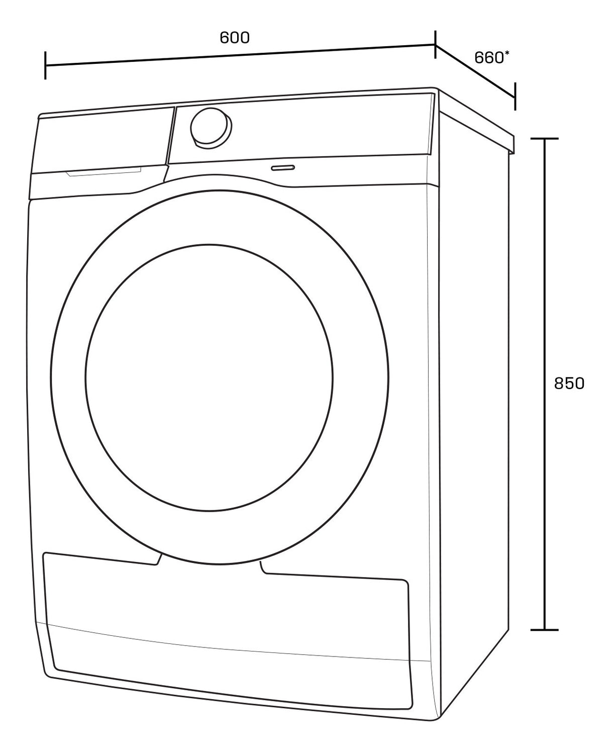 Westinghouse 10kg Front Load Washing Machine WWF1044M7WAS | Greater Sydney Only