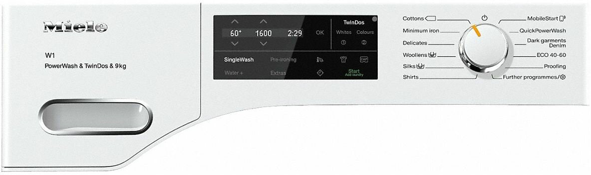 Miele 9kg Front Load Washing Machine WWI860WCS