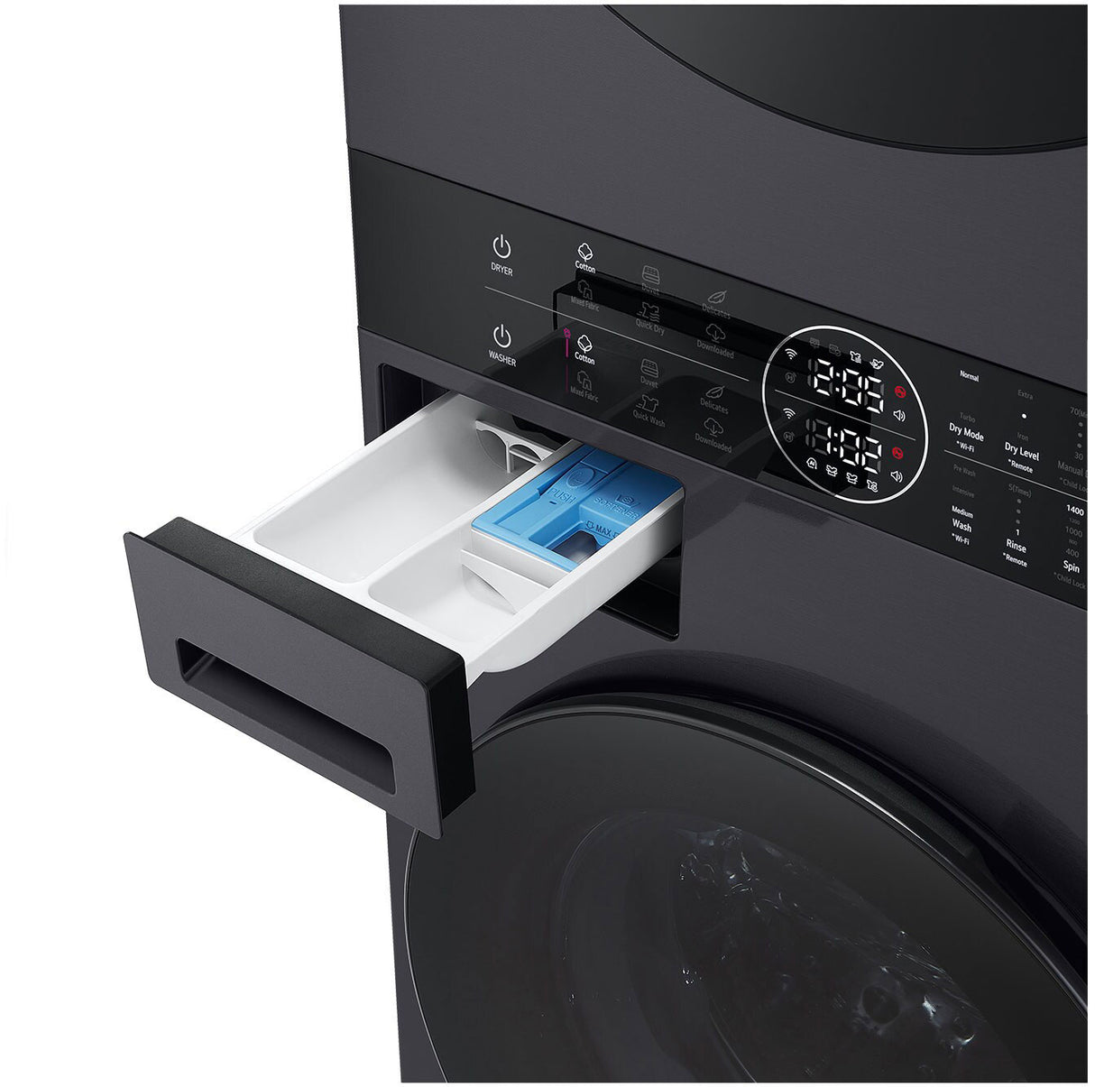 LG 12kg/10kg WashTower Stacked Washer Dryer WWT-1210BX | Greater Sydney Only