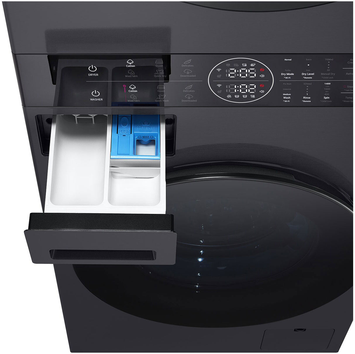 LG 12kg/10kg WashTower Stacked Washer Dryer WWT-1210BX | Greater Sydney Only