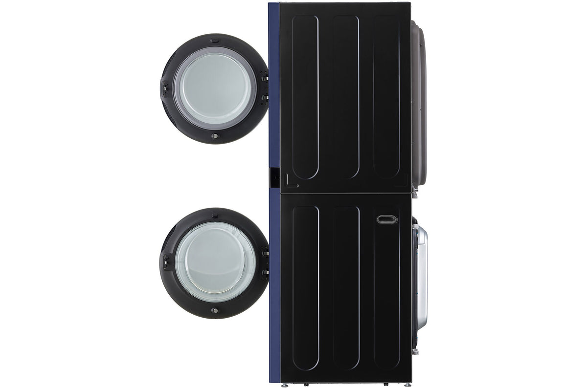 LG 19kg/10kg AI WashTower Stacked Washer Dryer Navy Blue WWT-1910BLX | Greater Sydney Only