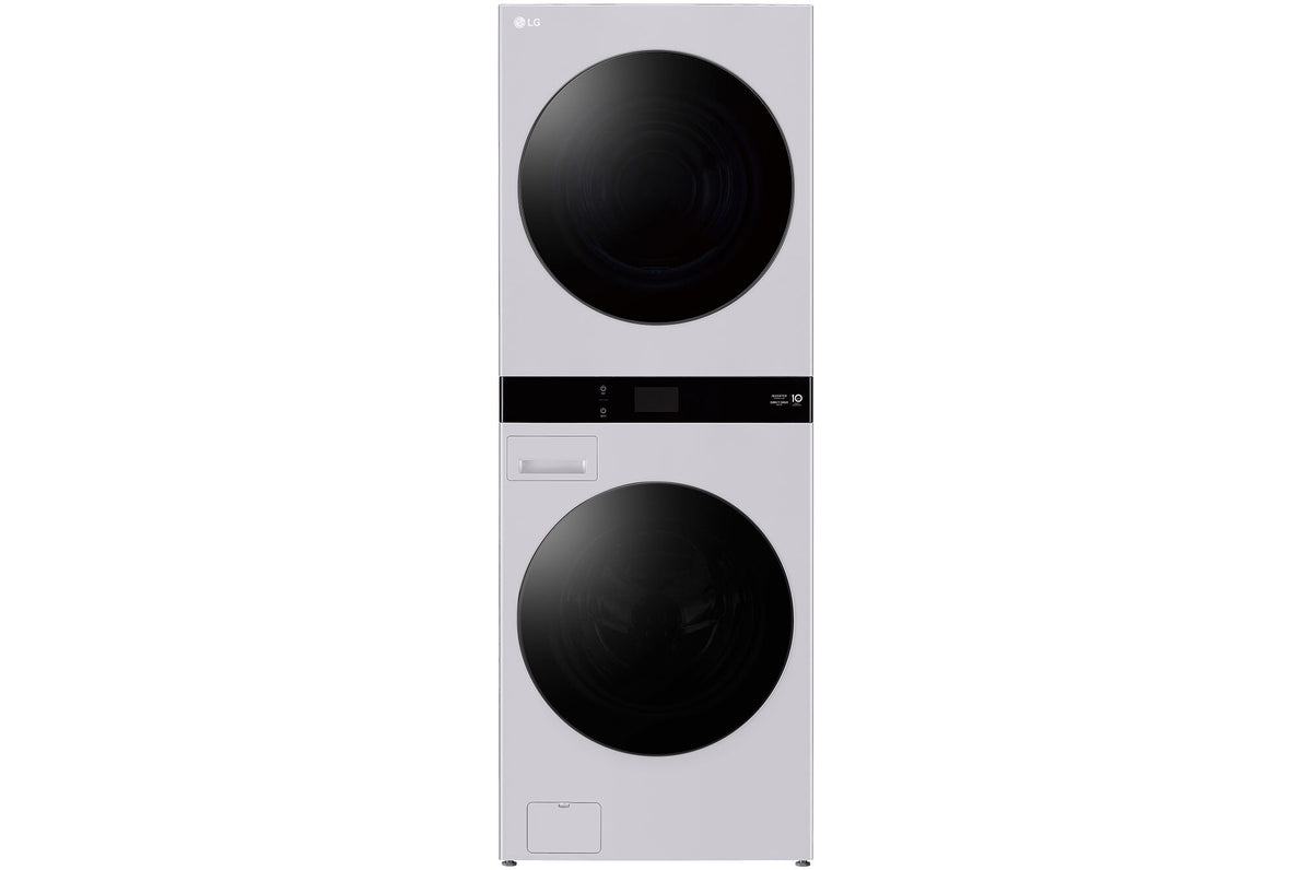 LG 19kg/10kg AI WashTower Stacked Washer Dryer Matte Grey WWT-1910GRX | Greater Sydney Only