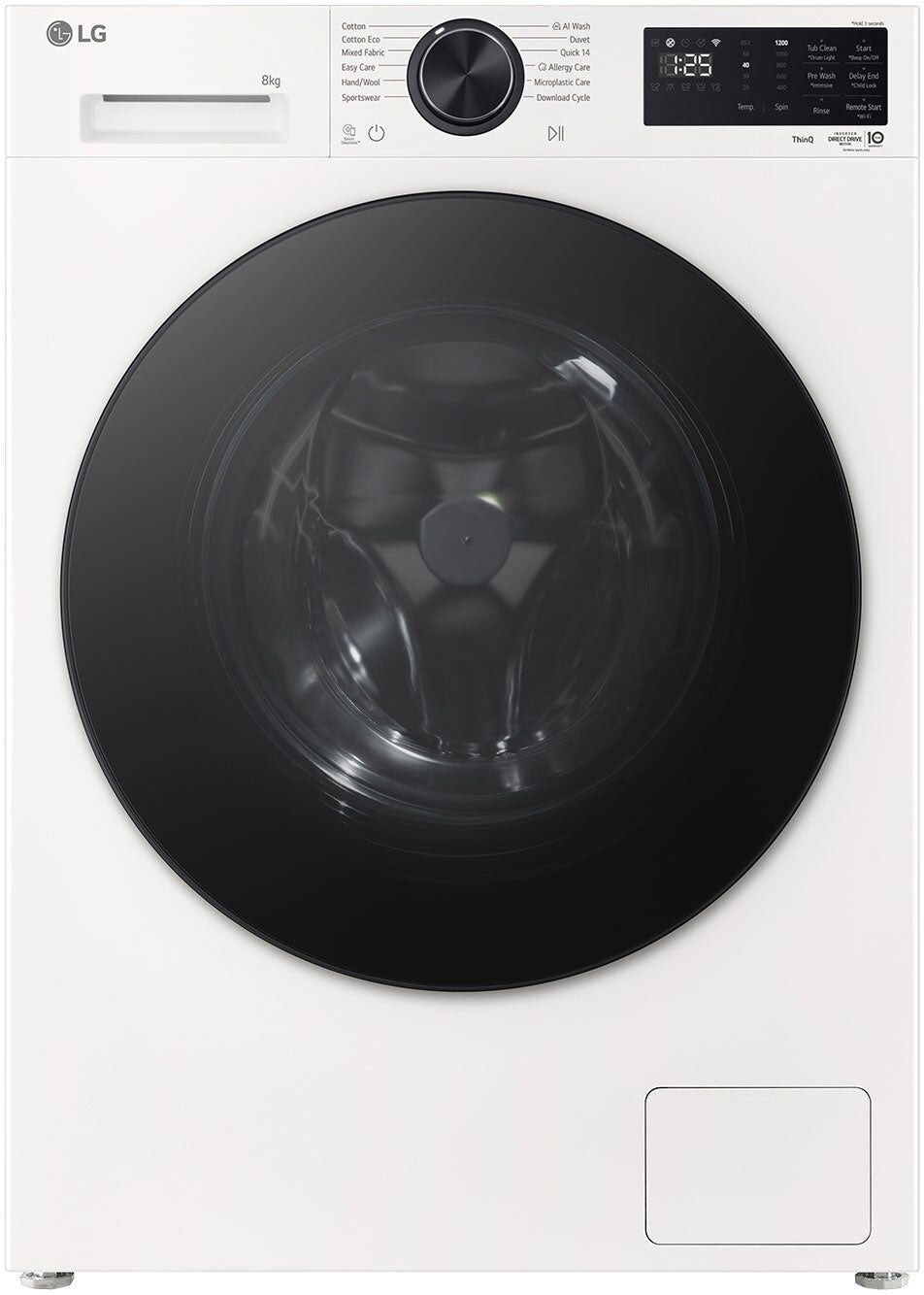 LG 8kg Series 3 Front Load Washing Machine WX3-1208W | Greater Sydney Only