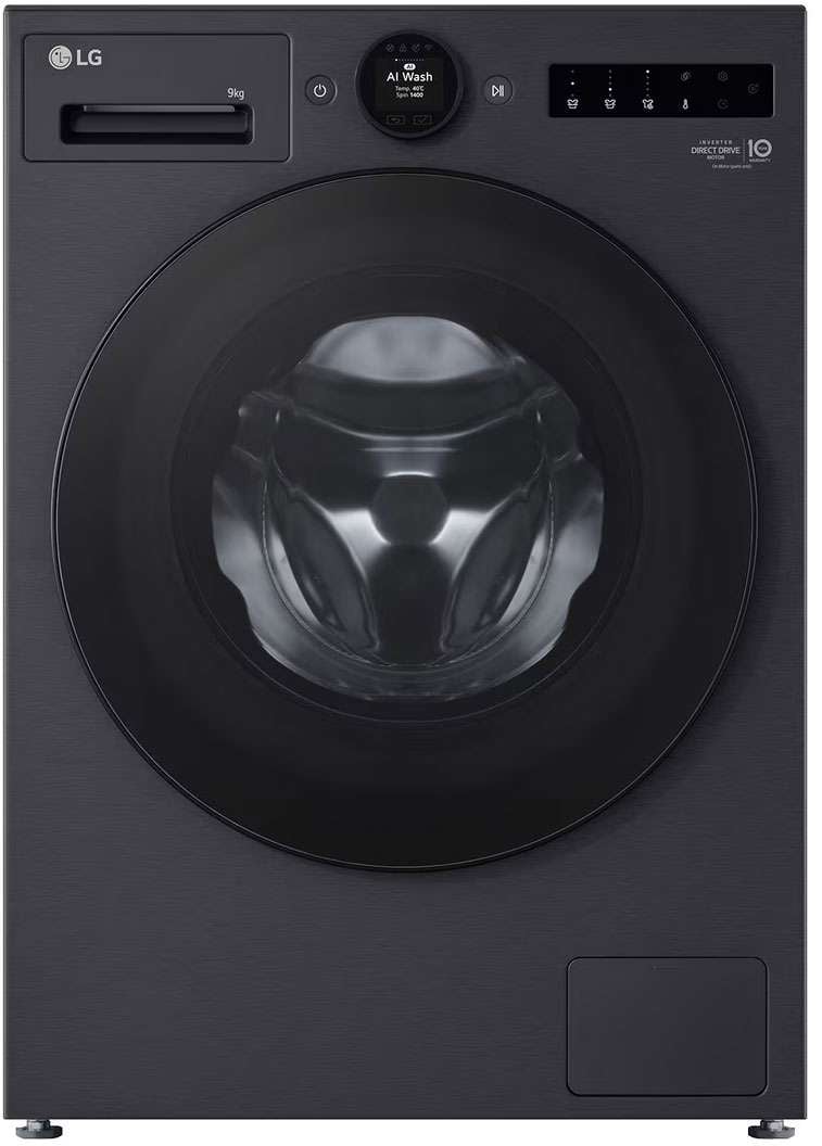 LG 9kg Series 9 Front Load Washing Machine WX9-1409MB | Greater Sydney Only