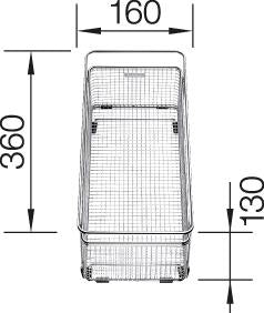 Blanco Stainless Steel Basket SUBLINEBK 223297