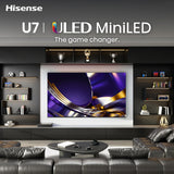 Hisense 100" Series U7S Mini-LED 4K Smart TV 100U7SAU | Greater Sydney Only