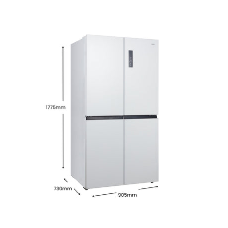 CHiQ 601L Quad Door Refrigerator White CCD598NWS